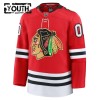 Lasten NHL Chicago Blackhawks Pelipaita Custom 2025-26 Fanatics Centennial Premium Punainen